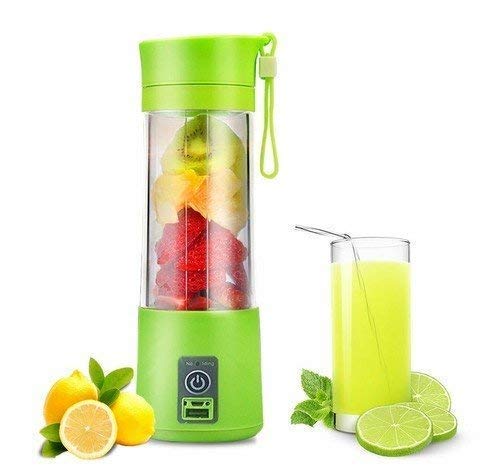 Portable USB Electric Juicer - 4 Blades (Protein Shaker)