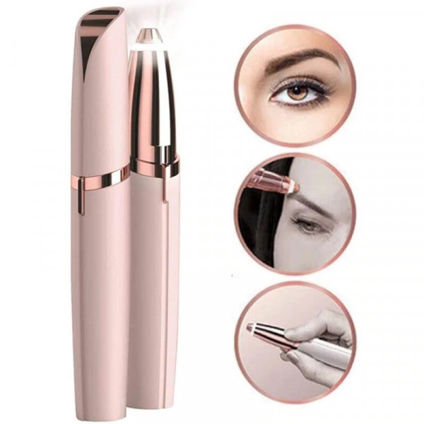 Womens portable safe painless electric eyebrow trimmer